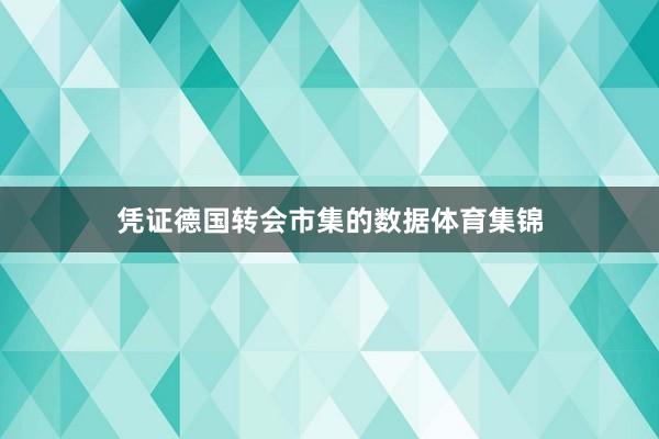 凭证德国转会市集的数据体育集锦
