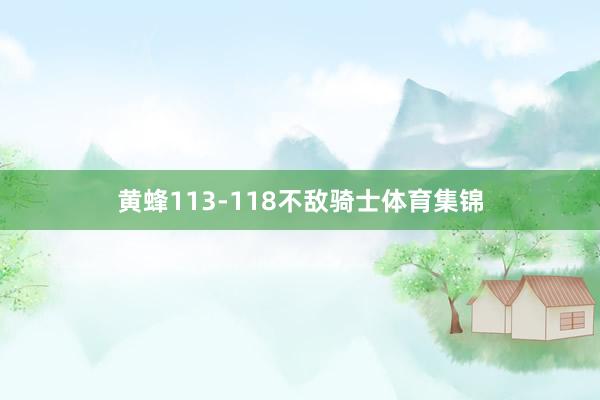 黄蜂113-118不敌骑士体育集锦