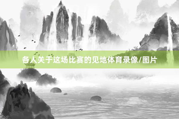 各人关于这场比赛的见地体育录像/图片